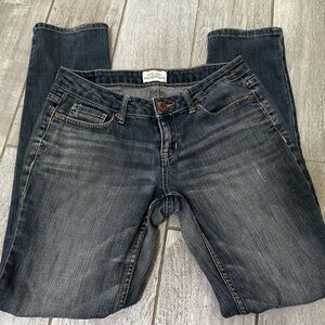 Aeropostale Dark Wash Straight Leg Jeans